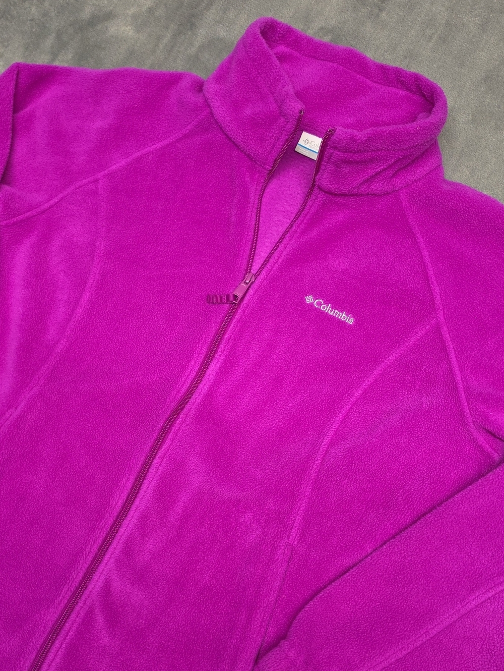 Columbia Women's Full-Zip Fleece Jacket - Bright Magenta